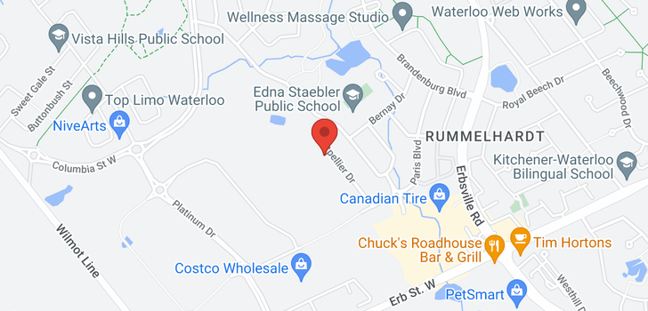 map of 633 MONTPELLIER DR